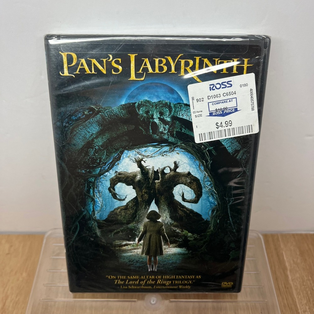 Pan's Labyrinth DVD Single Disc Widescreen Edition Fantasy Thriller Movie Sealed